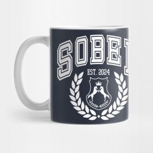 Custom Sobriety | Sober 2024 | Addiction Recovery Mug